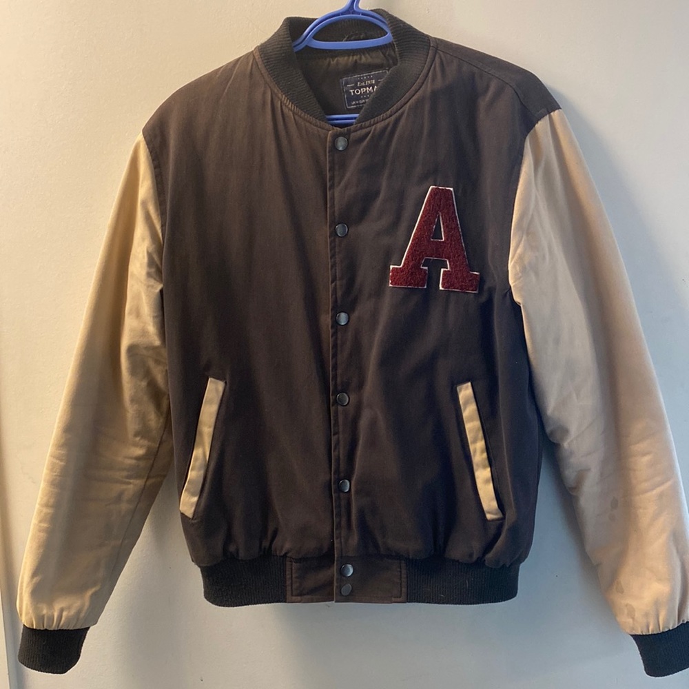 Topman Varcity Jacket w A badge